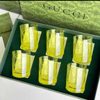 Crystal Tumbler Glass Set 6 Pieces