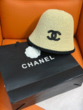 Chanel Woven Bucket Hat #385039