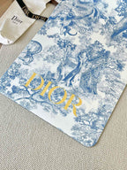 Toile de Jouy Yoga Mat