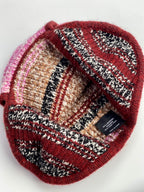 Chanel Women's Autumn and Winter Colorblocking Knitted Ski Hat Cap #74565