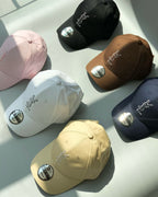 SAINT LAURENT Men's and Women's Solid Color Embroidered Logo Pattern Cotton Duck Tongue Cap Hat #98381