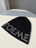Loewe Knitted Embroidered Hat #22147