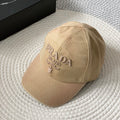 Prada Men's Women's Spring And Summer Solid Colour Logo Embroidery Baseball Cap Fashion High Street Casual Hundred Hat #76153