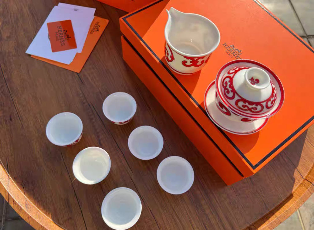 Balcon du Guadalquivir Gongfu Tea Set 8-Piece Set