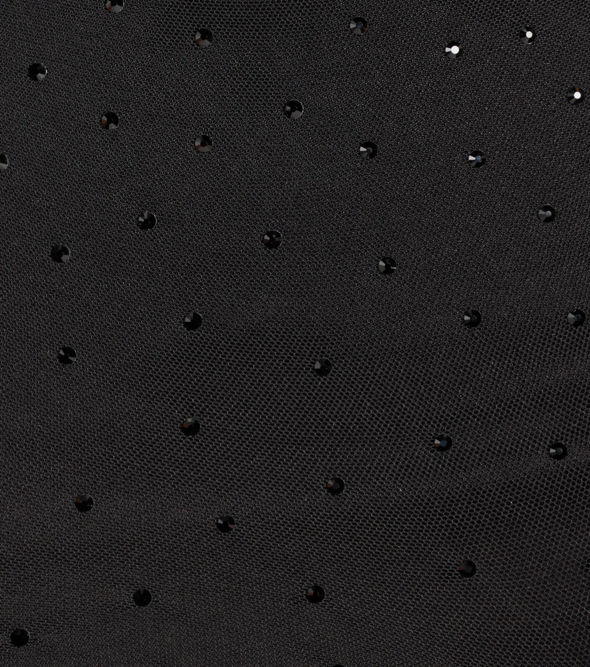 Trendy-Glam Rhinestone Mesh Drop Waist Mini Dress