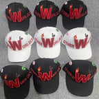 Walter Van Beirendonck Walter Van Beirendonck Rainbow Alien Stereo Baseball Cap W Letter Embroidered Duck Hat Accessories Ngvp #2412