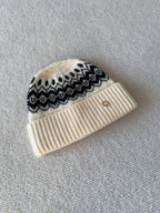 Loro Piana Vintage Jacquard Cashmere Hat #336663