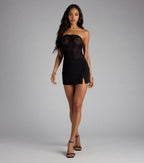 Something Sultry Sheer Lace Bodysuit