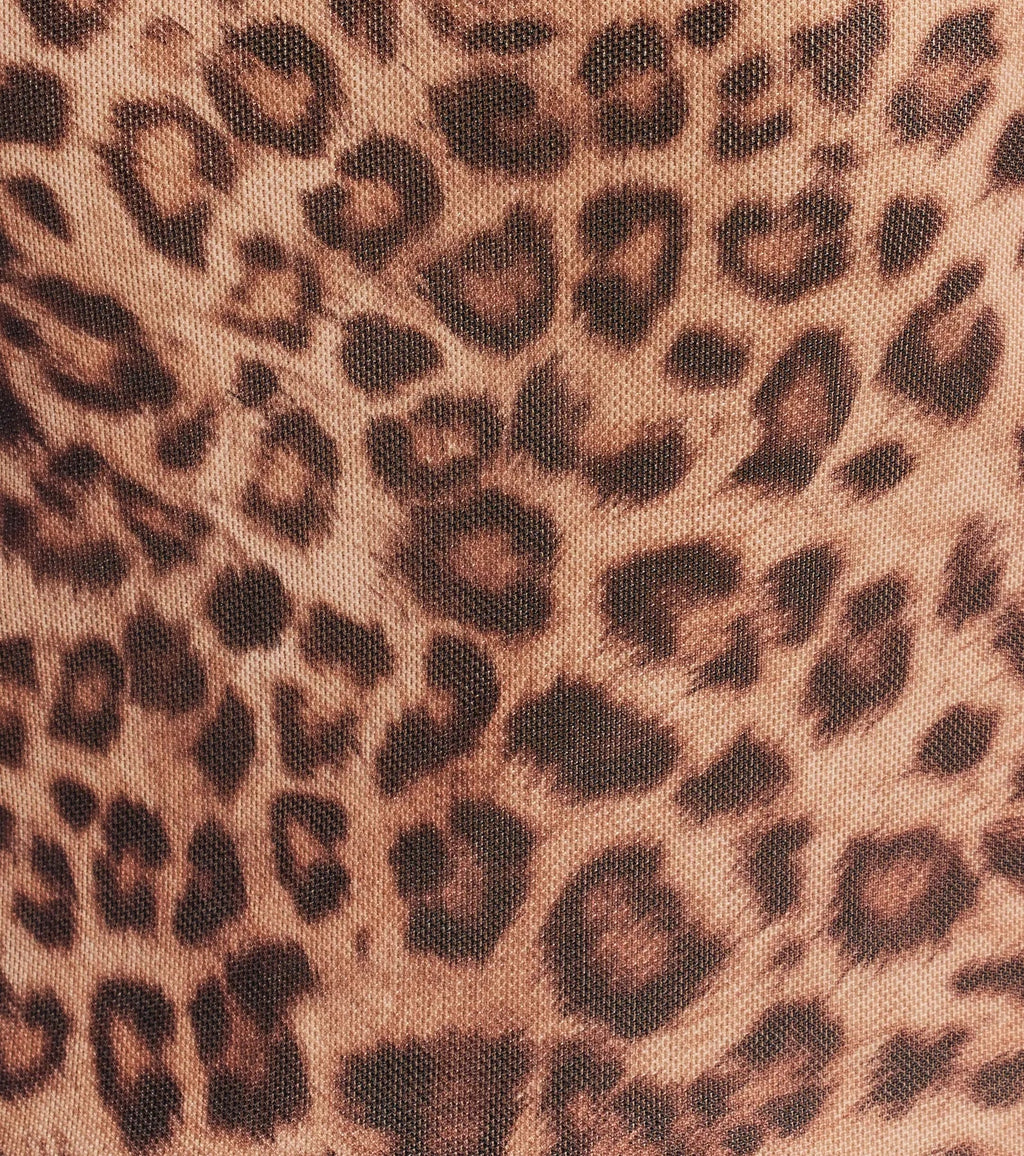 Forever Fierce Leopard Print and Bow Top