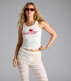 Kiss The Cowboy Graphic Tank Top