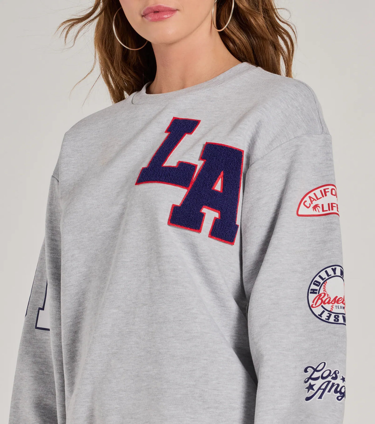 LA Graphic Fleece Sweatshirt