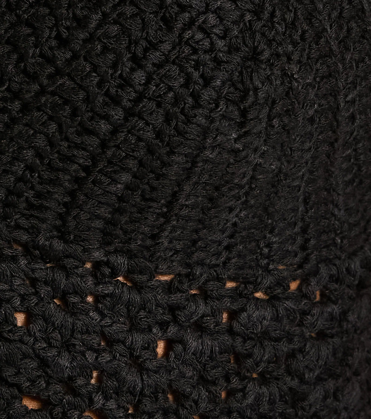 Sunset Serenity V-Neck Crochet Crop Top
