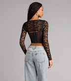 Delicate Edge Lace Bolero