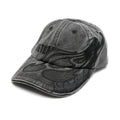 Vetements Men's Women's Spring And Autumn Flame Logo Pattern Cotton Baseball Cap Casual Gray Duck Tongue Hat Ngvp #9323