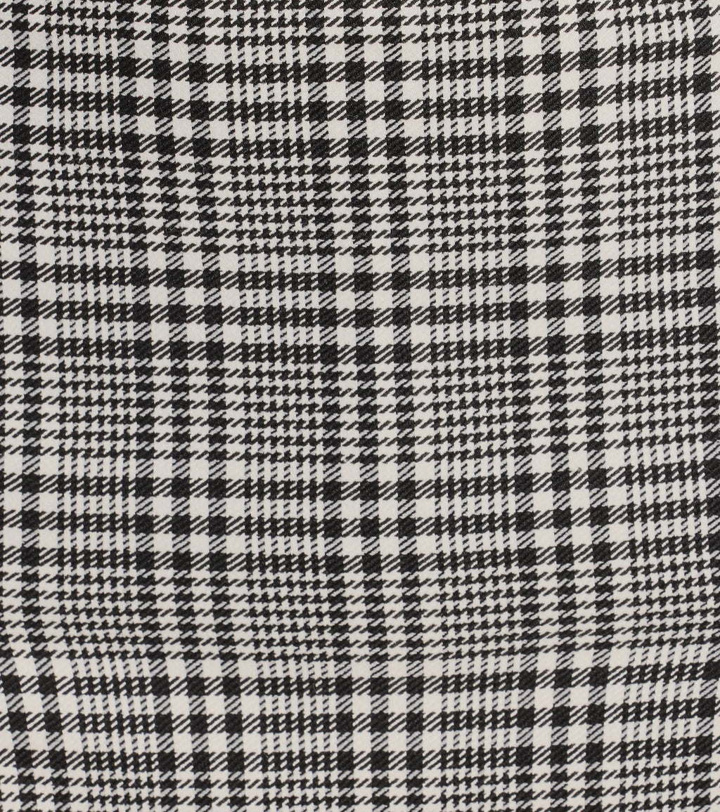 Plaid Moment Sleeveless Knit Romper
