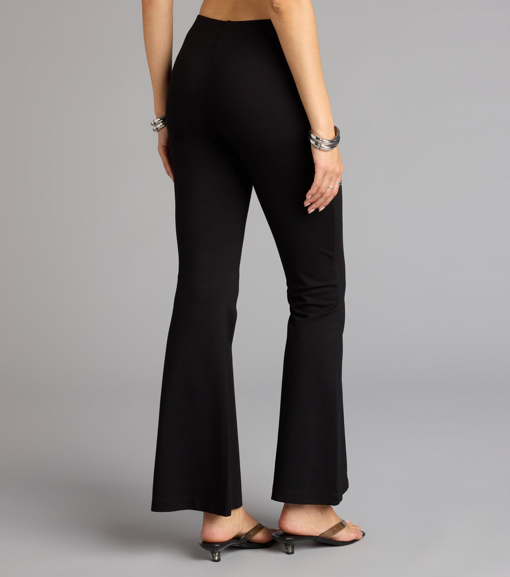 Your Strut Starts Here Ponte Flare Pants