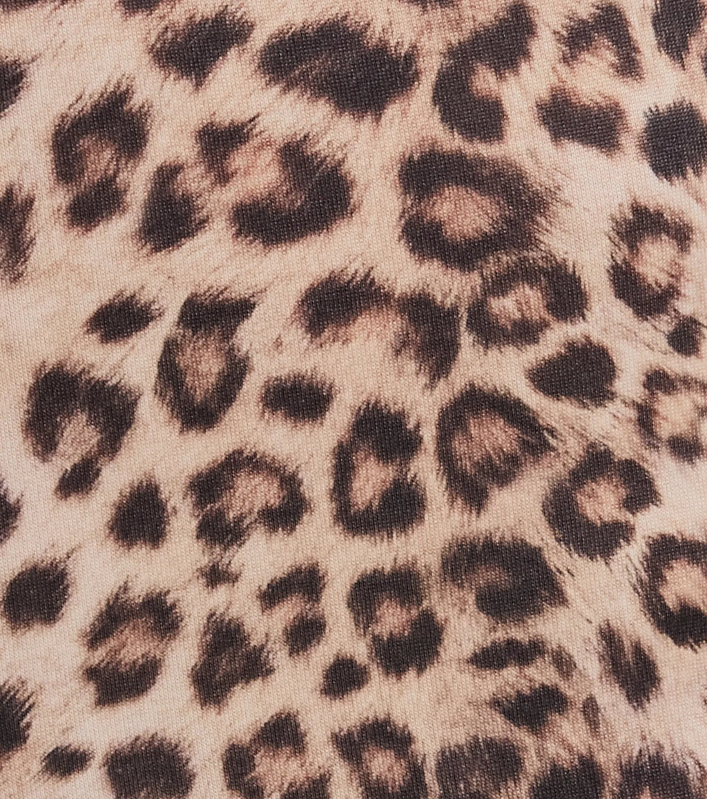 Walk On The Wild Side High Rise Leopard Flare Pants
