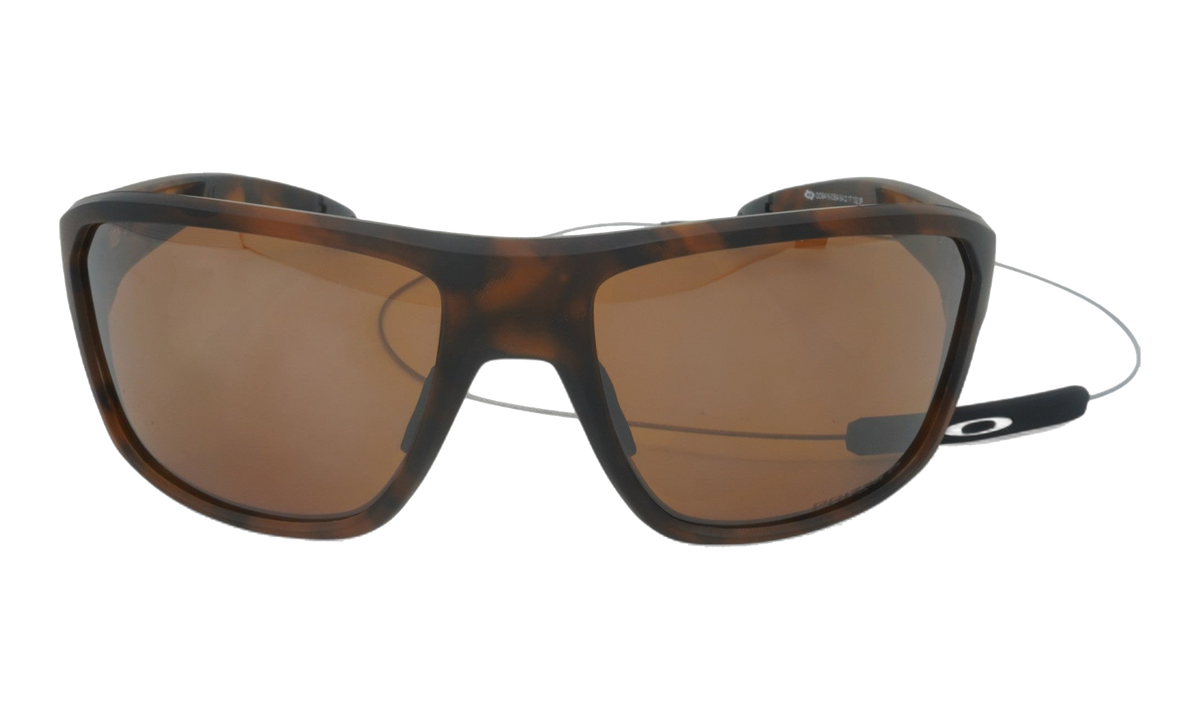 Split Shot Polarized Sunglasses Matte Brown Tortoise / PRIZM Tungsten OO9416 03