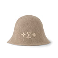 Louis Vuitton LV Fluffy Women's Autumn and Winter Solid Color Embroidered Logo Logo Mohair Fisherman's Hat Cap #74912