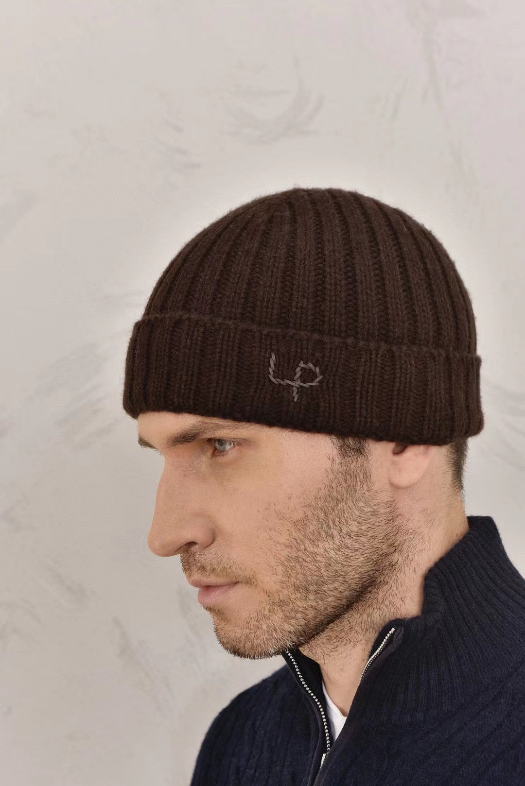 Loro Piana Cashmere Knit Hat Scarf Set #6664