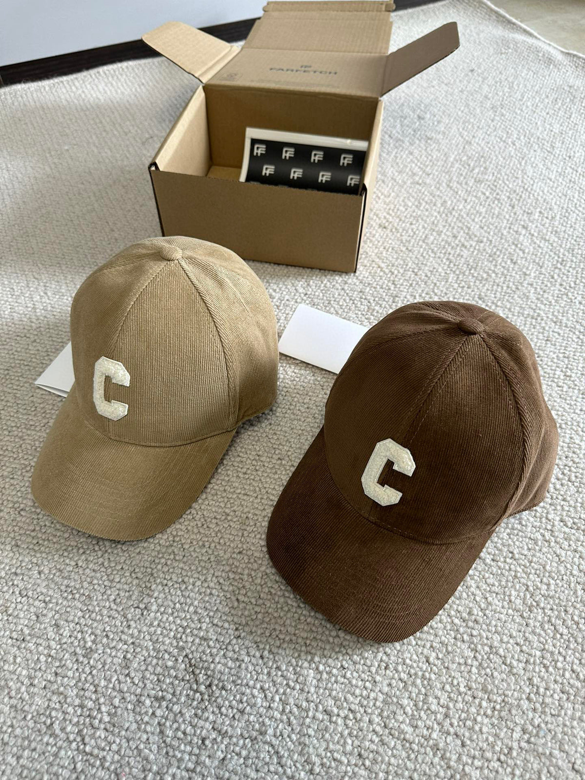Celine Genderless Triomphe Baseball Cap In Cotton Hat #97148