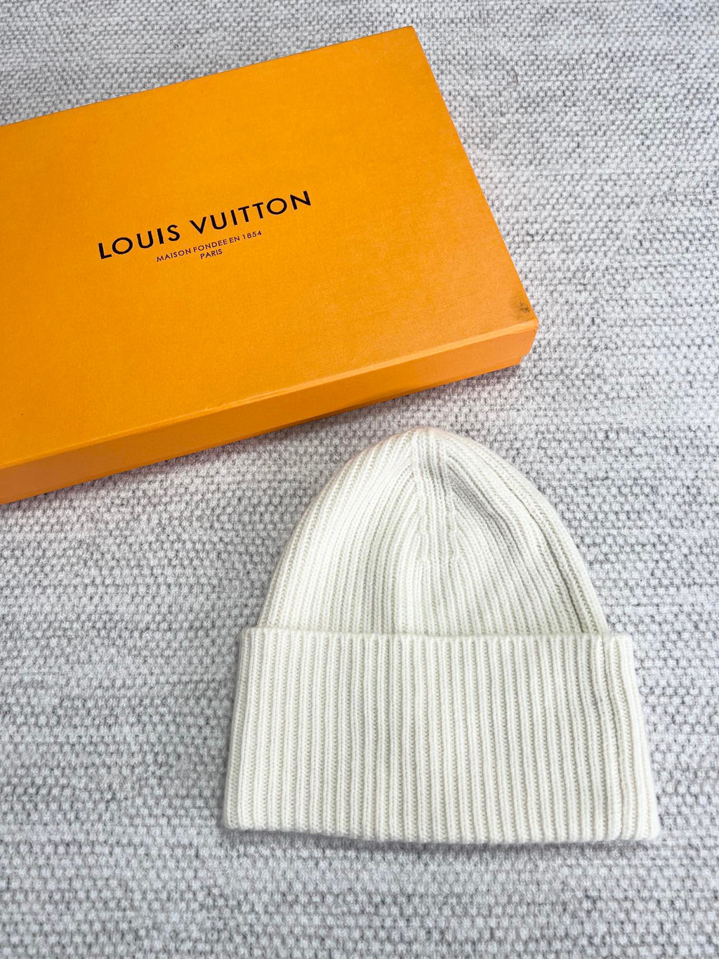 Louis Vuitton Knitted Embroidered Logo Hat Cap #96618
