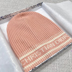 Dior WHITE Knitted Hat Scarf Two-Piece Set #21981