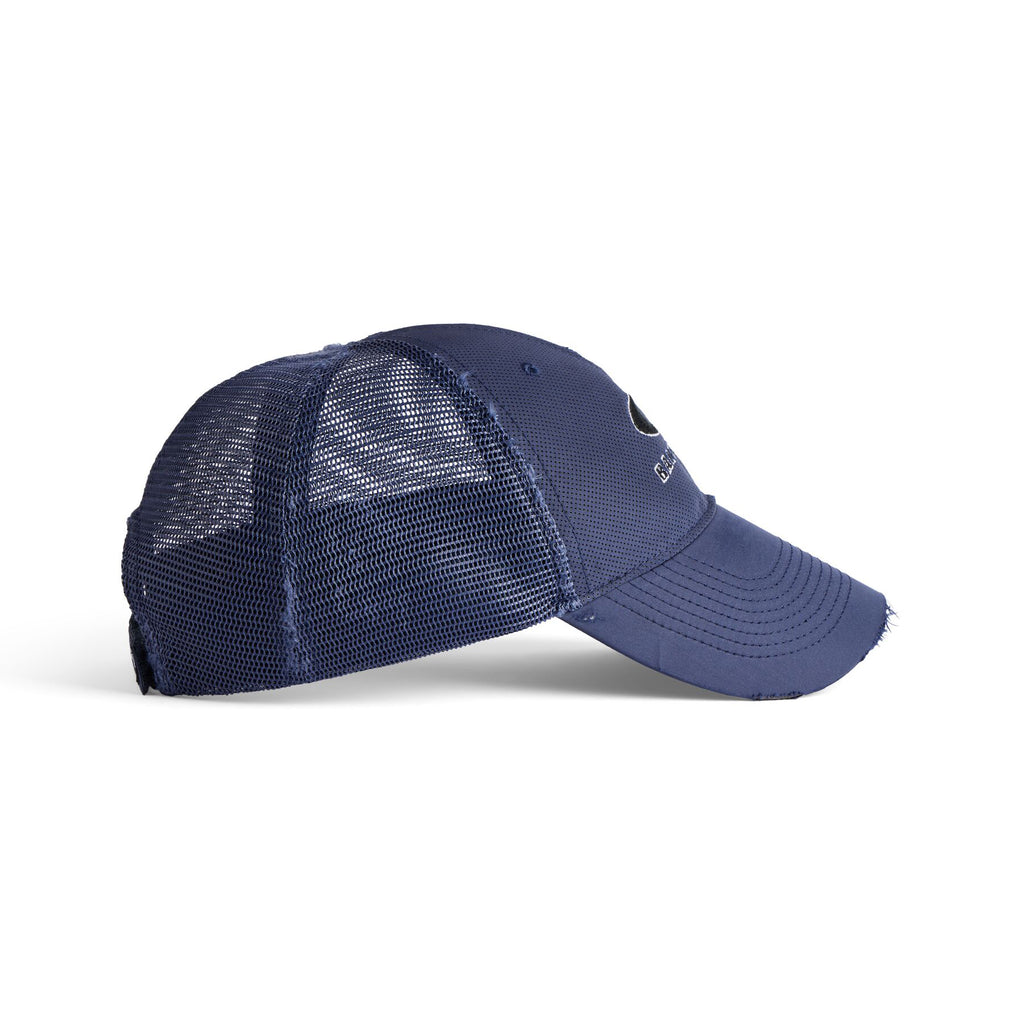 Balenciaga TRUCKER Men's And Women's Spring/Fall Fashion Casual Solid Color Nylon Technical Mesh Breathable Openwork Baseball Cap Hats Accessories #78892