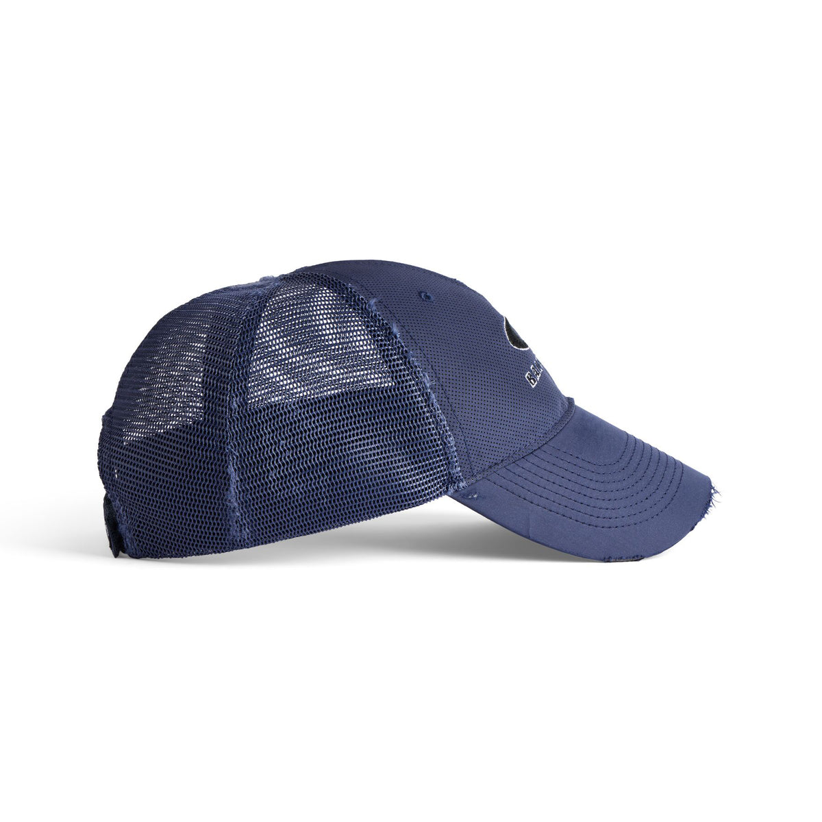 Balenciaga TRUCKER Men's And Women's Spring/Fall Fashion Casual Solid Color Nylon Technical Mesh Breathable Openwork Baseball Cap Hats Accessories #78892