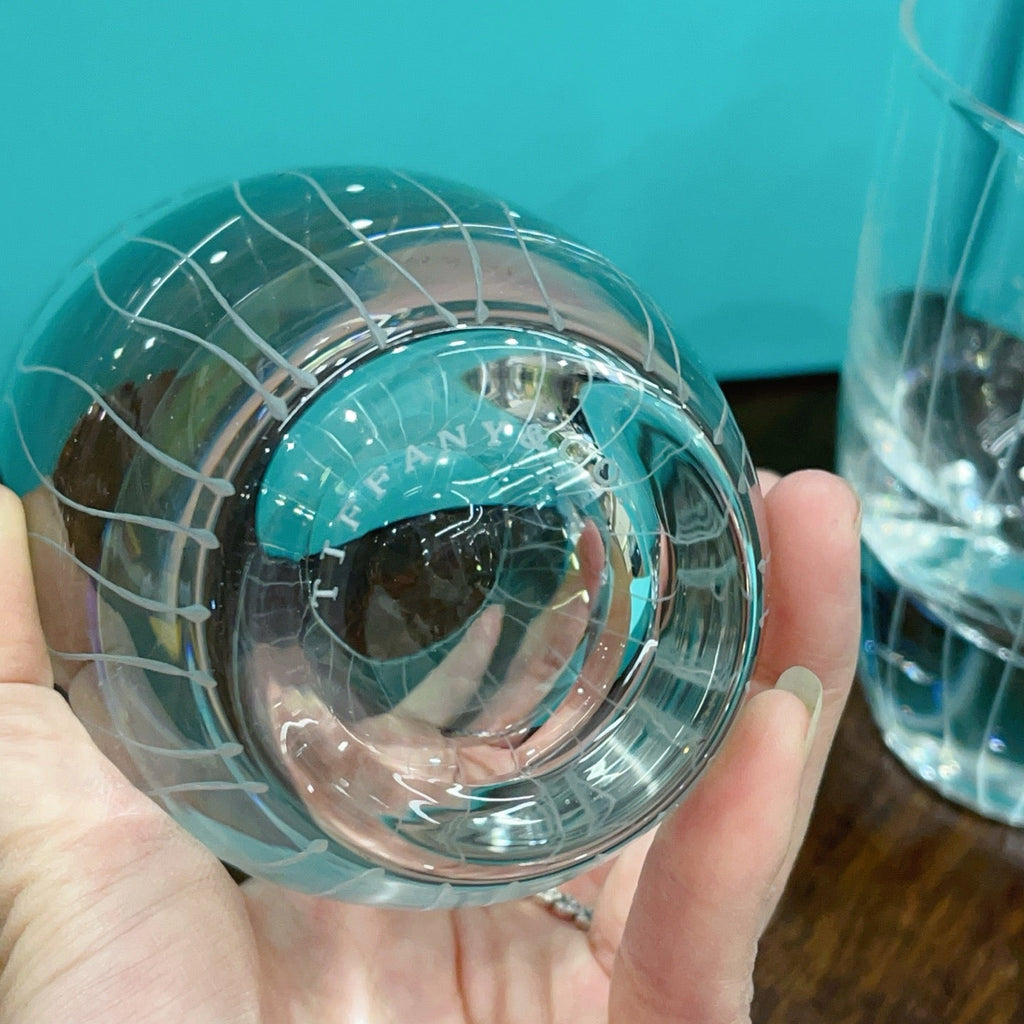 Crystal Tumbler Glasses Set of 2