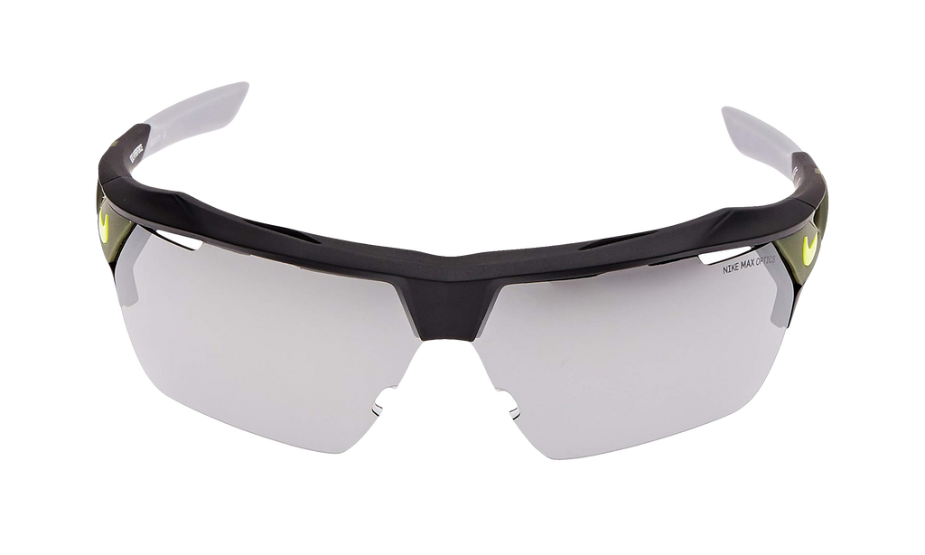 Hyperforce Sunglasses Matte Black / Grey / Grey Silver Flash EV1028 070