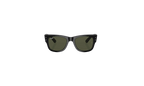 Mega Wayfarer Sunglasses Black/Green ORB0840S