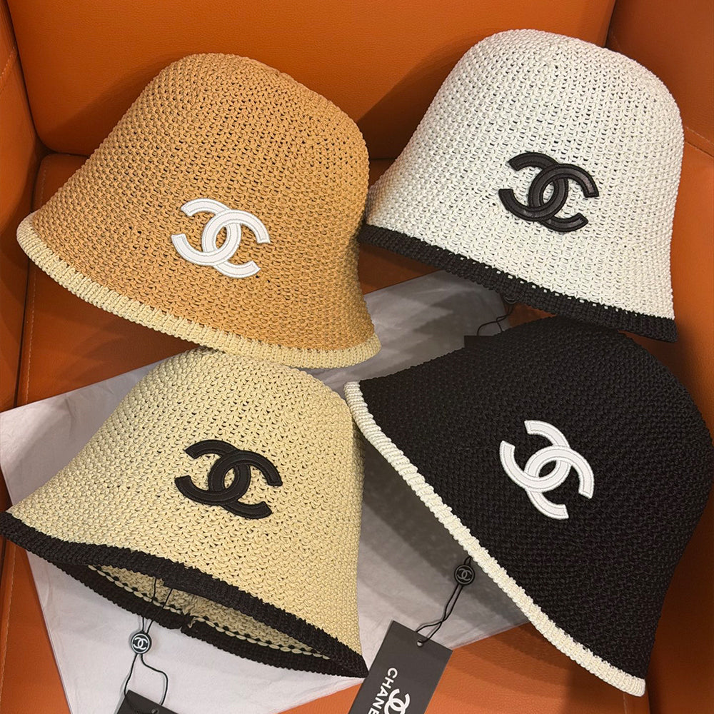 Chanel Woven Bucket Hat #385039