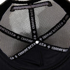 Chrome Hearts Patchwork Leather Three-flowered Hat #377125