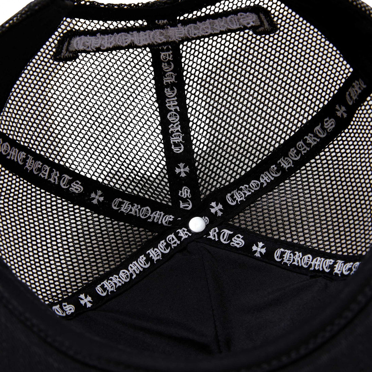 Chrome Hearts Patchwork Leather Three-flowered Hat #377125