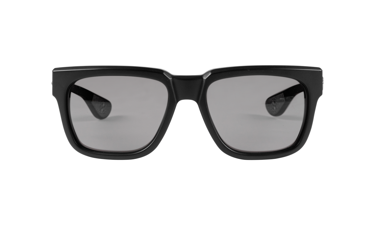 Box officer Sunglasses with Silver Dagger Dark Grey CHRM0944