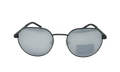 Traveler Trend Mirrored Sunglasses Matte Black Anodized IB3538X 010