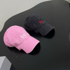 Balenciaga Men's and Women's Solid Colours Embroidery Patterns Prints Personalised Designs Cowboy Baseball Cap Hat #76883