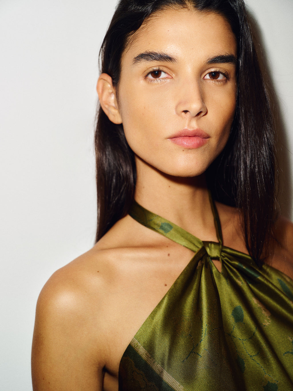 Opaline Silk Dress