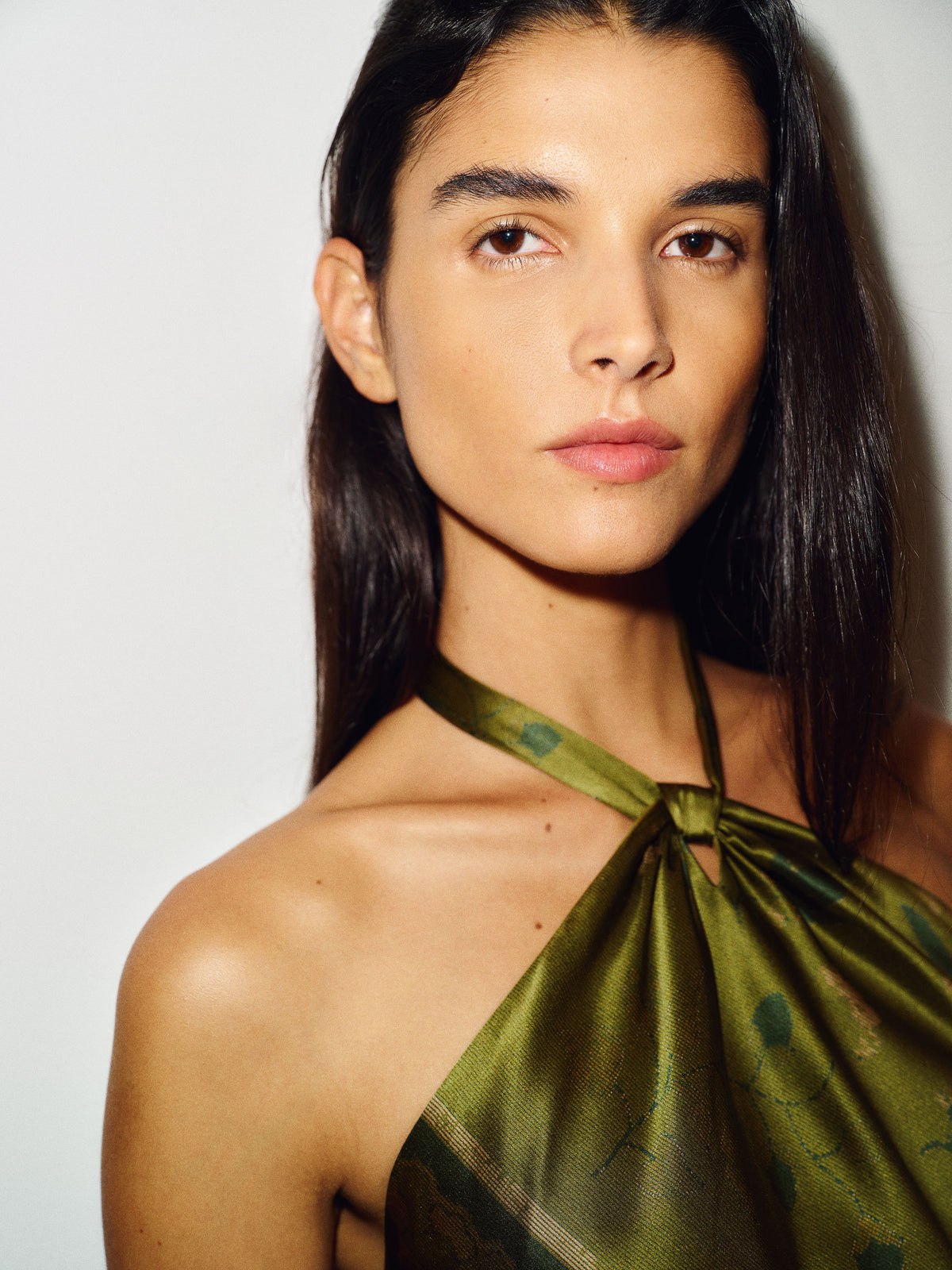 Opaline Silk Dress