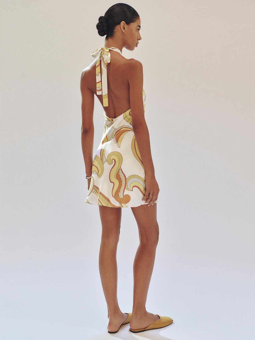 Opaline Silk Dress