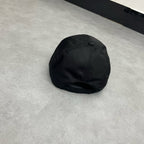 Prada Men's Logo Embroidery Pattern Printed Solid Color Nylon Duck Cap Hat #75813