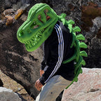 Rick Owens Tyrannosaurus Rex Toys Design Handmade Customized Green Dinosaur Hats Cool Gifts Artwork Home Decoration Ngvp #8761