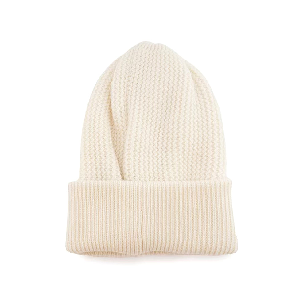 Chanel  Men's And Women's Fall/winter Fashion Casual Solid Color Knit Logo Thick Beanie Hat  Accessories #79339