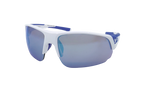 Changeup Dual Sunglasses Gray Mirror - Shiny White / Royal Blue S8650129 045