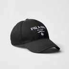 Prada Men's Logo Embroidery Pattern Printed Solid Color Nylon Duck Cap Hat #75813
