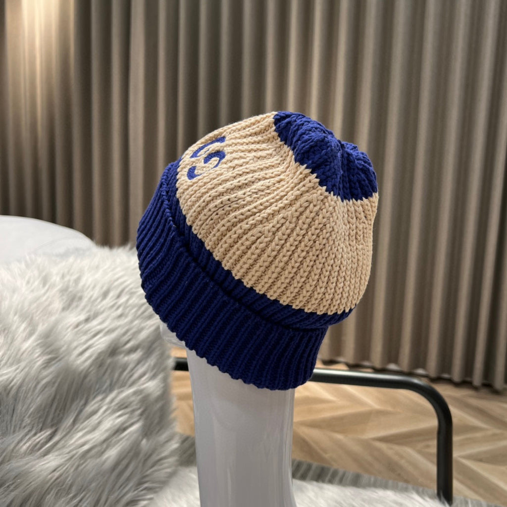 Gucci Multicolor Wool Cotton Hat #6695