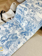 Toile de Jouy Yoga Mat