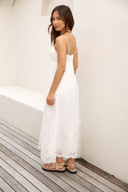 Angelic Maxi Dress White