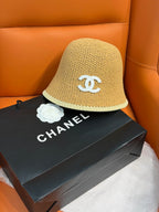 Chanel Woven Bucket Hat #385039